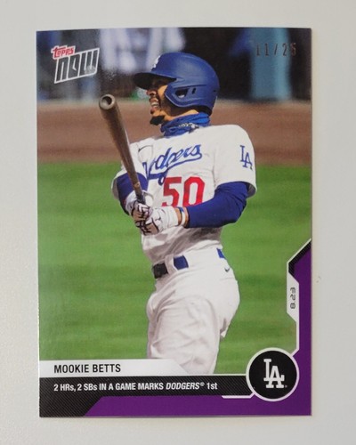 2020 Topps Now 153 Mookie Betts