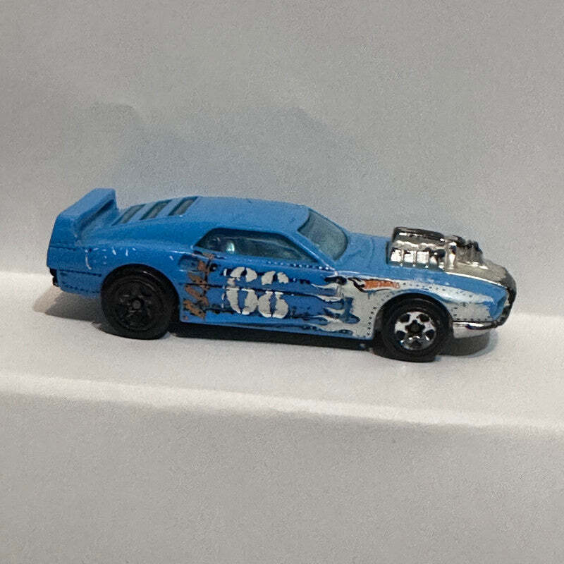 Blue #68 Rivited Hot Wheels Diecast Car | eBay