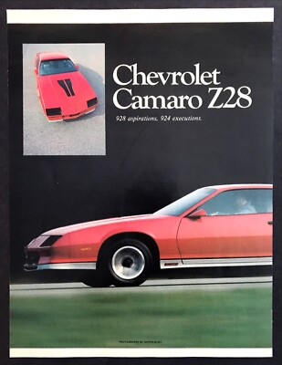1982 Chevrolet Camaro Z28 Coupe Road Test Technical Data Review Article