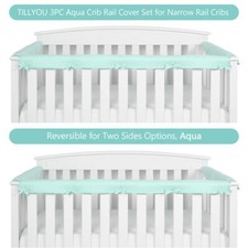 Baby Bed Rail Fence Anti Collision Cover Toddler Infant Kids Safety Protector
