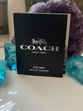 Coach New York for men Eau De Toilette Spray sample 2ml