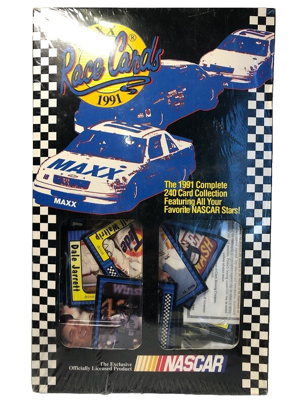 Maxx Race Cards 1991 Complete 240 Card Collection of Nascar Stars