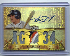 AVISAIL GARCIA 2013 TOPPS TRIPLE THREADS Rookie Auto Relic 4-color TTAR-AG3 /9