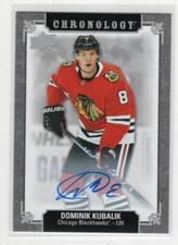2019-20 UD CHRONOLOGY FRANCHISE ROOKIE RC AUTOGRAPH AUTO DOMINIK KUBALIK