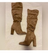 Over the knee suede like boots. Comfortable only worn once.