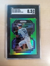 2022 Panini Prizm Ichiro Suzuki Lime Green Prizm #39/125 SGC 8.5 Mariners