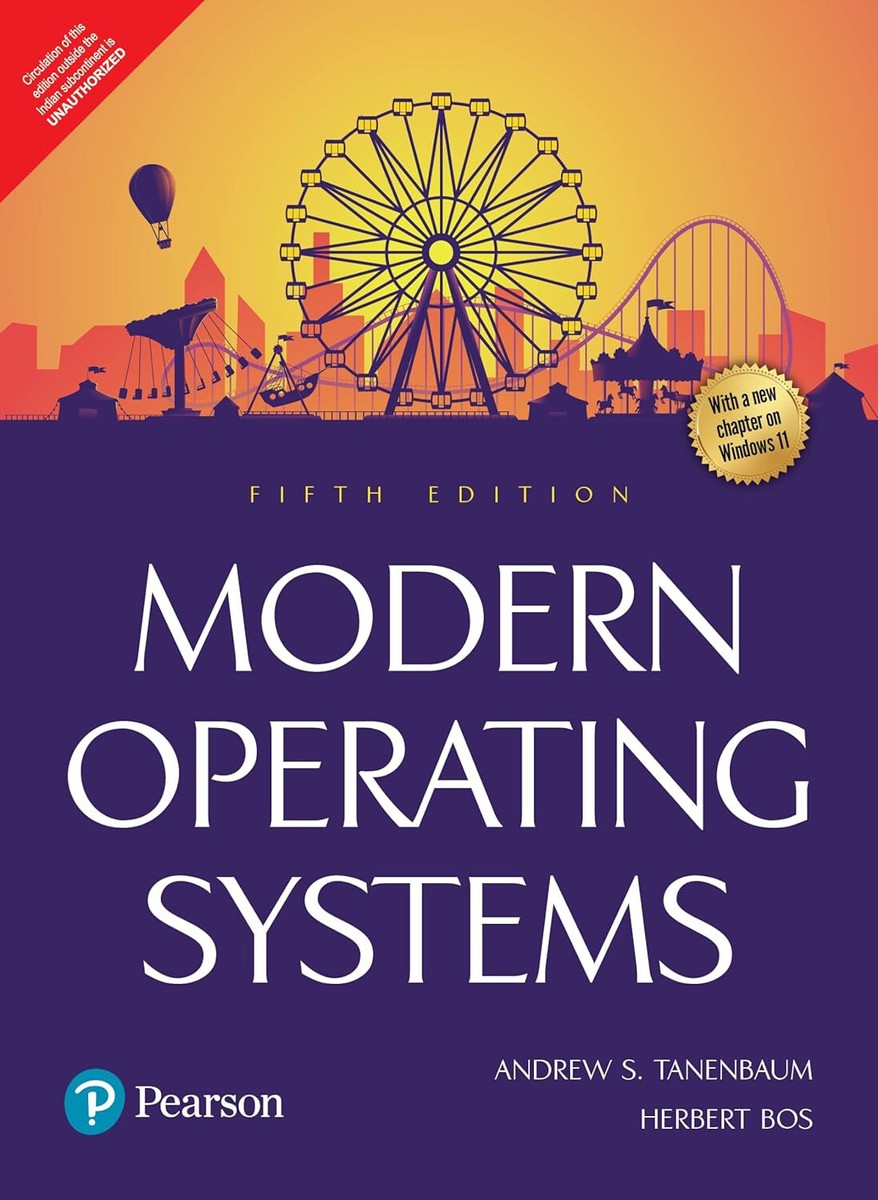 Modern Operating Systems, 5ED Global Edition by Andrew Tanenbaum