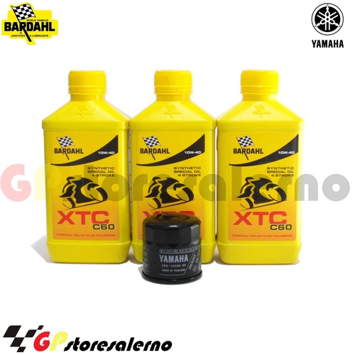 OIL + ORIGINAL FILTER BARDAHL XTC C60 10W40 YAMAHA 350 YFM BRUIN CAR