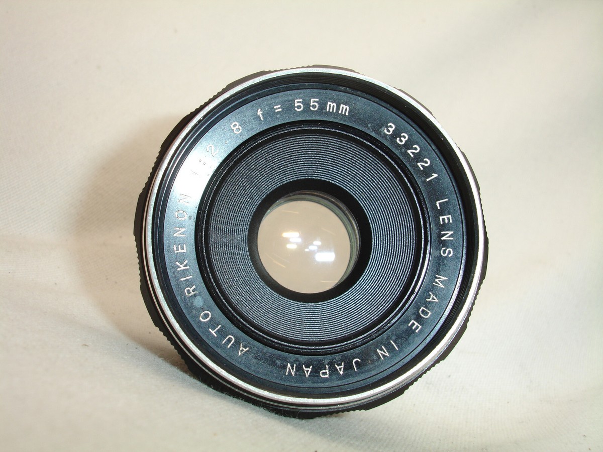 RICOH RIKENON 55mm F/ 2.8 lens, Pentax M42 screw mount. sn33221 | eBay