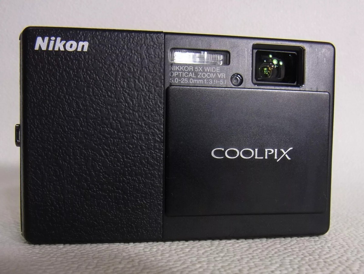 Nikon COOLPIX S70 ブラック Nikon COOLPIX S70 12.1MP 5x Optical CCD Vintage Digital Camera 100