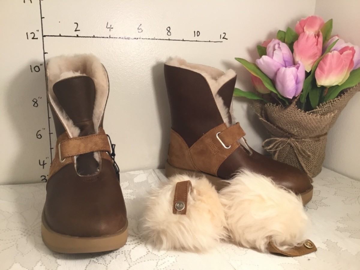 UGG Women's Isley Waterproof Winter Boot Chestnut 1018217 size new #3515