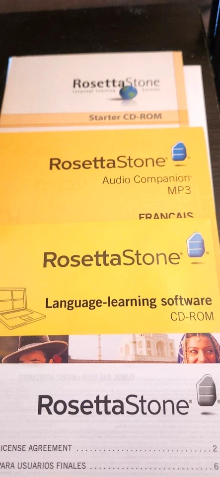 Rosetta Stone FRENCH Level 1 preowned see pics - Image 4 of 4