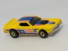 Vintage 1985 Hot Wheels Hot Ones #9533 Yellow Torino Tornado Stocker GHO #17