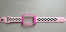 Sony SmartWatch 3 SWR50  Pink Housing & Pink + Green Dots Silicone Strap 