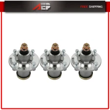 3 Pack Spindle Assembly for Husqvarna 42" 48" 52" 61" Deck 539112170