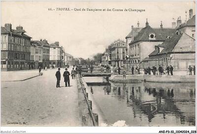 ANIP3-0153-10 - TROYES - Quai de Dampierre et des Comtes de Champagne