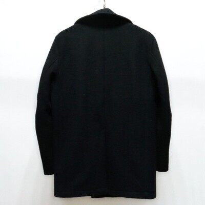 Vtg 80s SPIEWAK Golden Fleece Navy Wool Pea Coat Jacket men's 38