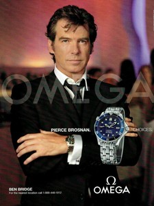 Omega Pierce Brosnan James Bond Watch 