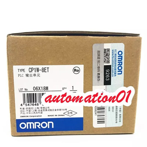 Genuine Omron CP1W-8ET PLC Output Unit CP1W-8ET New in Box CP1W-8ET - Picture 1 of 2