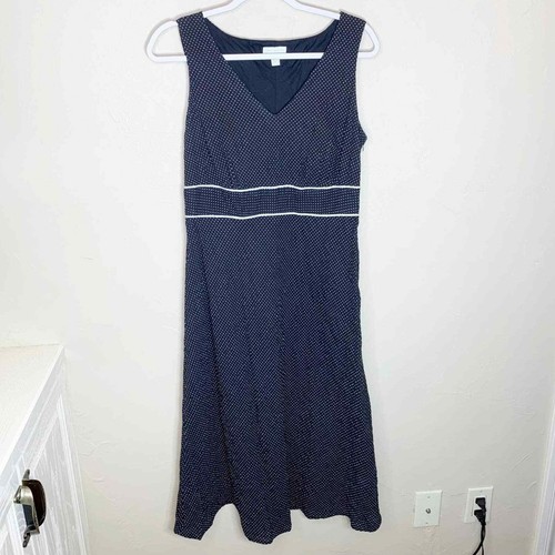 V-Neck Midi Tank Dress Size 