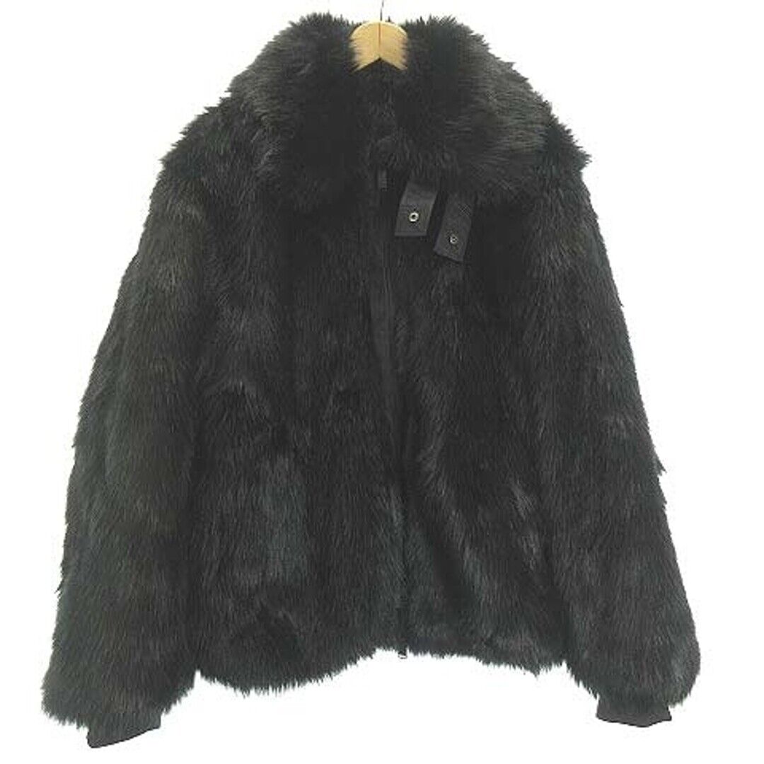 Nike x Ambush Reversible Fur Jacket Blouson Double Zip Logo Nike x Ambush Reversible Fur Jacket Blouson Double Zip Logo