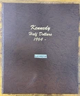 1964–2025 Kennedy Half Dollar P&D Uncirculated 116 Coins Set Dansco Album #021A