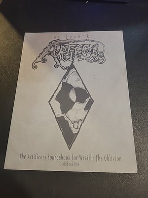 Artificers Sourcebook (Wraith: The Oblivion RPG Guildbook One) White Wolf WW