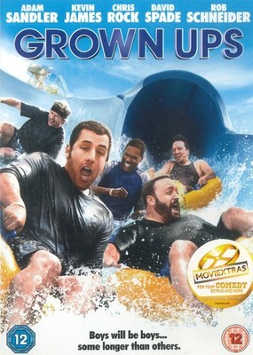 Grown Ups DVD (2010) Region 2 Adam Sandler Salma Hayek Kevin James