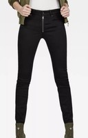 G-Star, Damen, Jeans, Superskinny, G-Star Shape Zip High, Schwarz, W26 L32