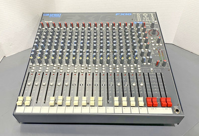 Soundcraft Spirit FX16 Live/Multitrack 16 Channel Analog Mixer Untested Read