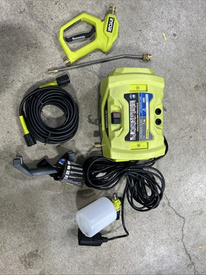 #ad RYOBI RY14AM12 Pressure Washer Missing Foam Cannon amp; 40° Nozzle W504 $129.00
