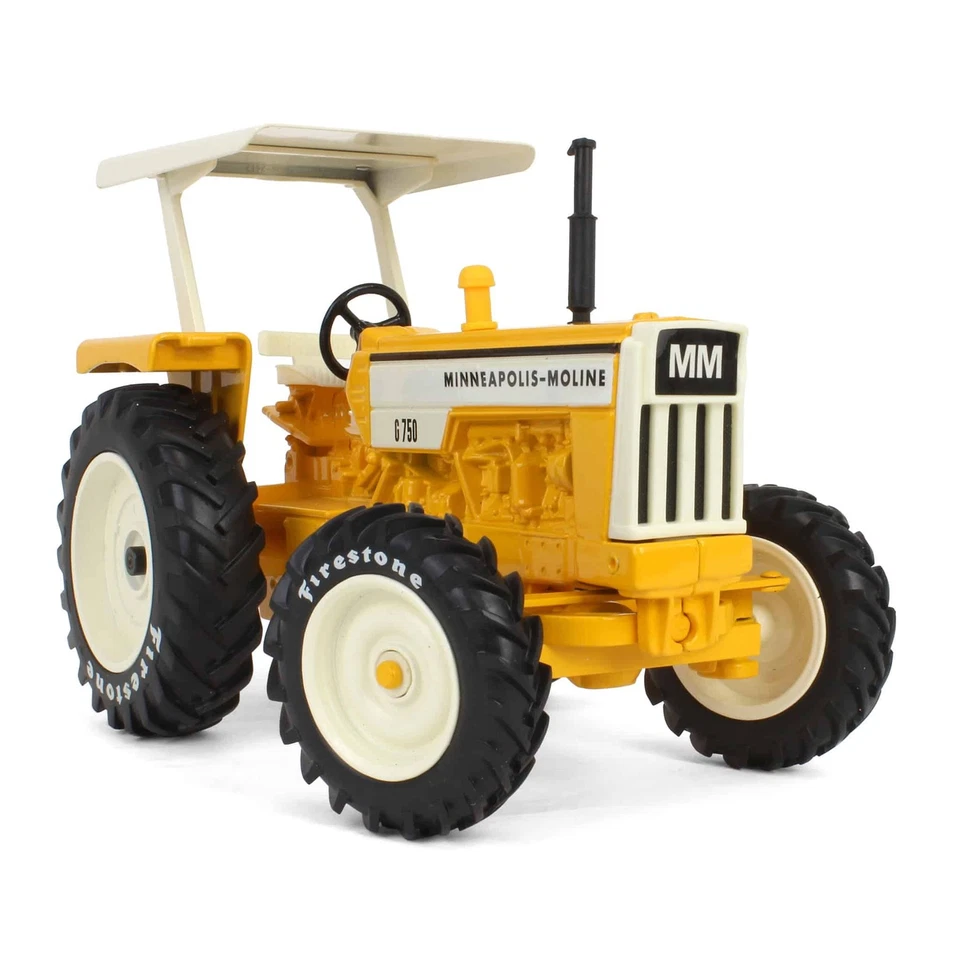 1/16 #8 Firestone Minneapolis Moline G750 Giocattolo & Lettera Bianca Pneumatici - Immagine 3 di 4