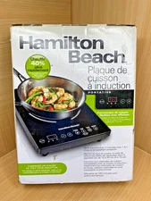 Hamilton Beach 34104 10" Modular Electric Induction Cooktop - Black