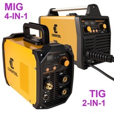 4IN1 MIG WELDER INVERTER 200Amp MMA GASLESS TIG ARC/MIG WELDING MACHINE 220V