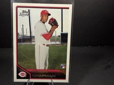 Aroldis Chapman Topps 2011 Lineage Rookie Card Cincinnati Reds #148