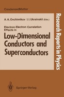 Electron-Electron Correlation Effects In Low-Dimensional Conductors And Supercon