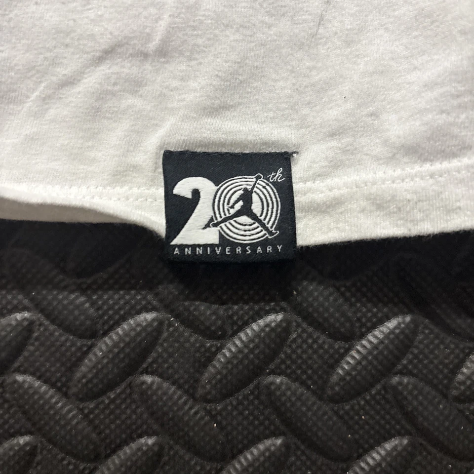 Nike Air Jordan Space Jam Camisa Para Hombres Blanca Looney Tunes Eso es Todo el Pueblo 3XL Foto 3 de 4