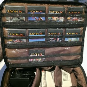 Atari Lynx II 2 Console System + 10 Games, Travel Case, Carry Bag, Power Pack
