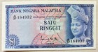 Malaysia 1 Ringgit 1967-72 Unc