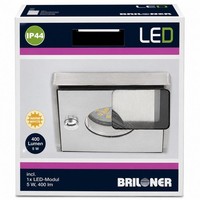 Briloner Attach LED Einbauleuchten 3Er Set Alu Glas 5W 3000K IP44 Ø85Mm