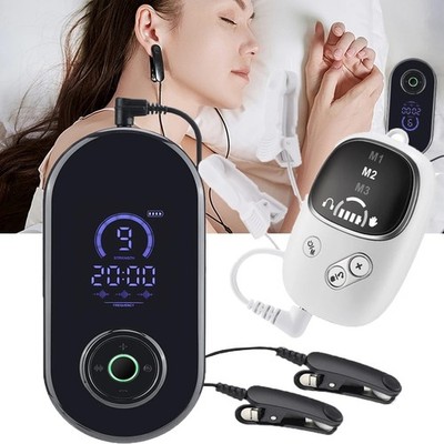 Smart CES Sleep Aid Device, Vagus Nerve Stimulation Device With Ear Clips NEW