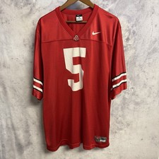 Ohio State Buckeyes Nike Football Jersey Mens XL Red #5 Braxton Miller