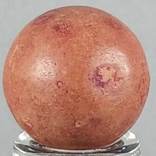 Vintage Clay Marble .57 Inches Near-Mint Condition Combined Shipping