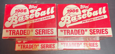 1986 Topps - ''TRADED SERIES'' - NEW FACTORY SEALED - NEVER OPENED