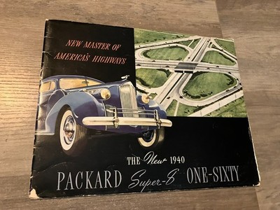 1940 Packard Super-8 One-Sixty Brochure