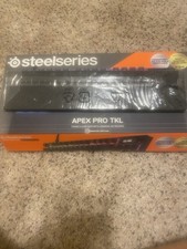 SteelSeries Apex Pro TKL Wired RGB Gaming Keyboard Cleaned Black English QWERTY