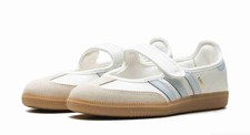 Samba Jane White Halo Blue Gum JR7339 Women's Size US 5-9