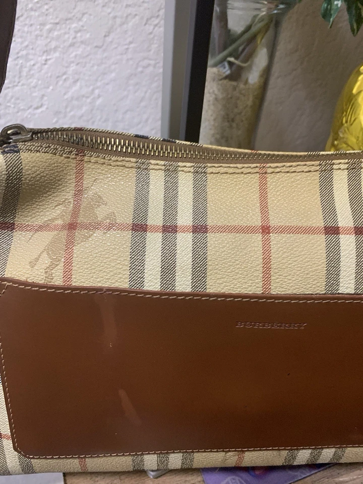 burberry handbag nova check pvc - Image 3 of 4