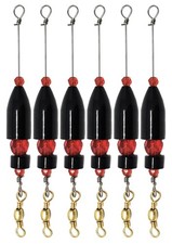 Carolina Rigs Bass Fishing Freshwater Saltwater Brass Pre Rigged Kit 6 PCS