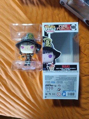 Funko Pop   Animation Maki 980 aus Fire Force Anime Funko